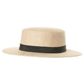 Adult Straw Hat with Black Band - One Size - Exclusive Design
