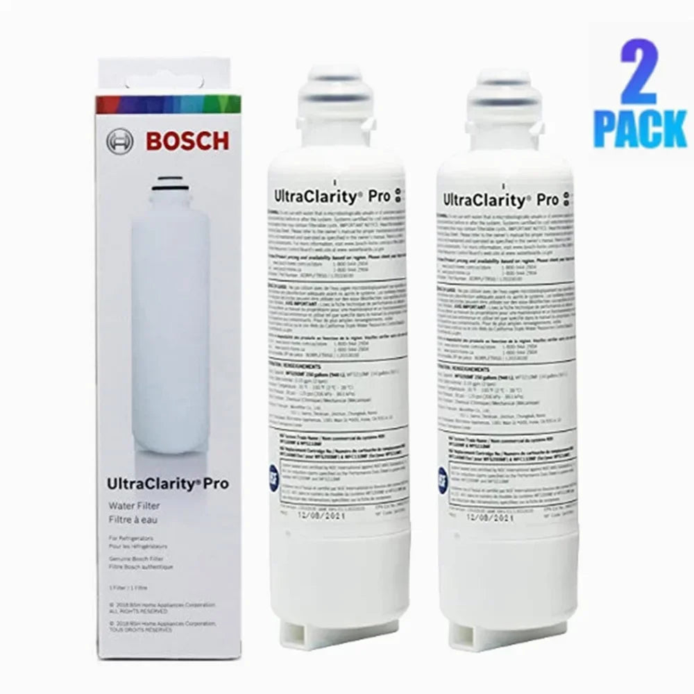 Bosch UltraClarity Pro Water Filter, BORPLFTR50,BORPLFTR55, RA450022, REPLFLTR55 Replacement/Compatible.(2 Pack)