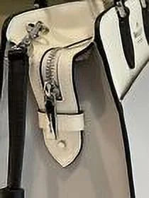 Stylish Kate Spade Madison Medium Platinum Grey Colorblock Leather Satchel Bag Purse KC621