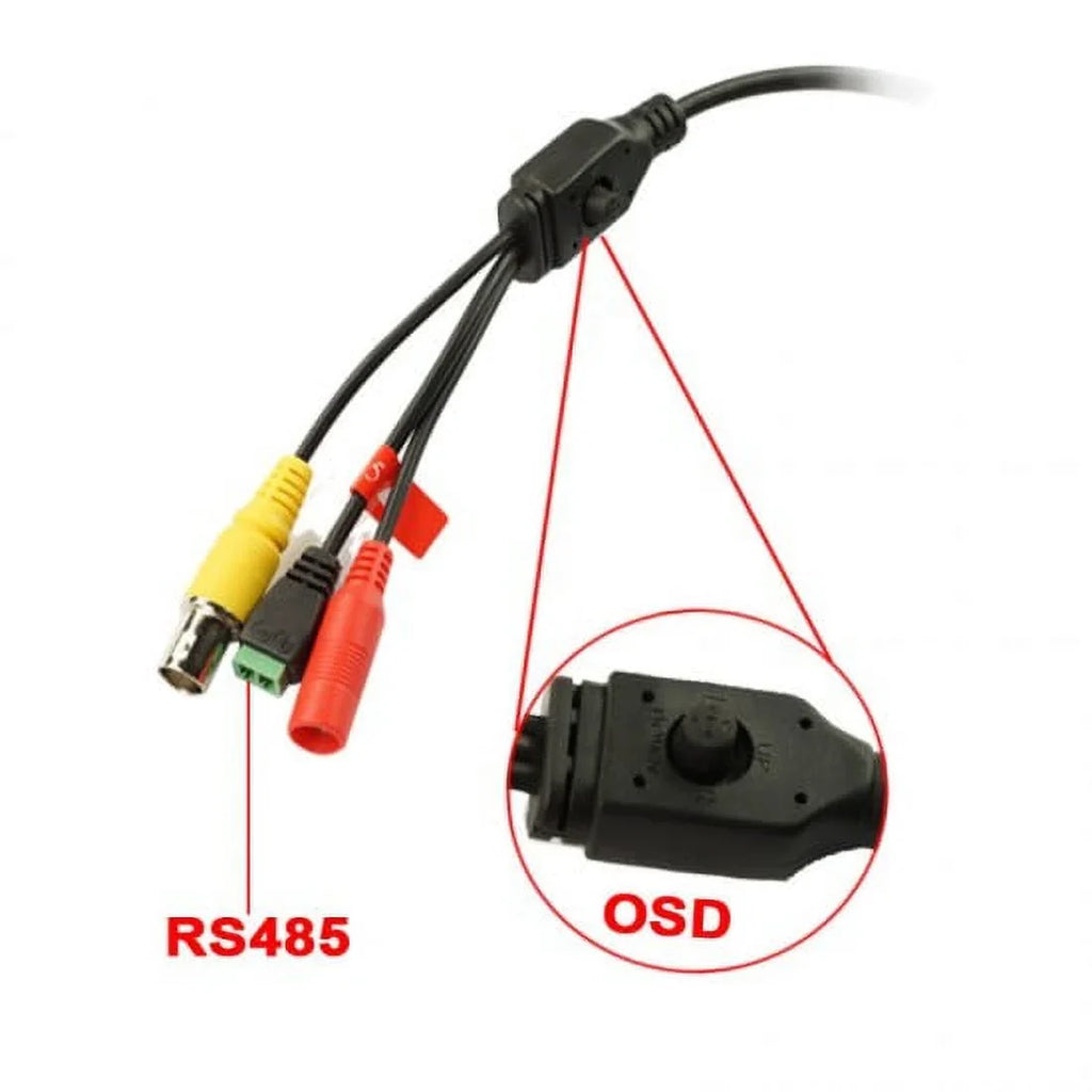CCTV 700TVL Fisheye Analog Panoramic Mini Vandal Security camera 360 Degree Low Lamp