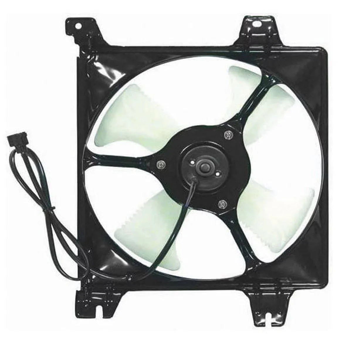 For 99-03 Galant 2.4 & 3.0L AC Condenser Cooling Fan Motor Assembly Shroud
