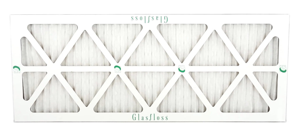 Glasfloss Air Filter 10x30x2 - 2" MERV 10 - (Pack of 6) - Pleated AC or HVAC Air Filter - Furnace Air Filter - Home or Office - Made In The USA. - Exclusive Design