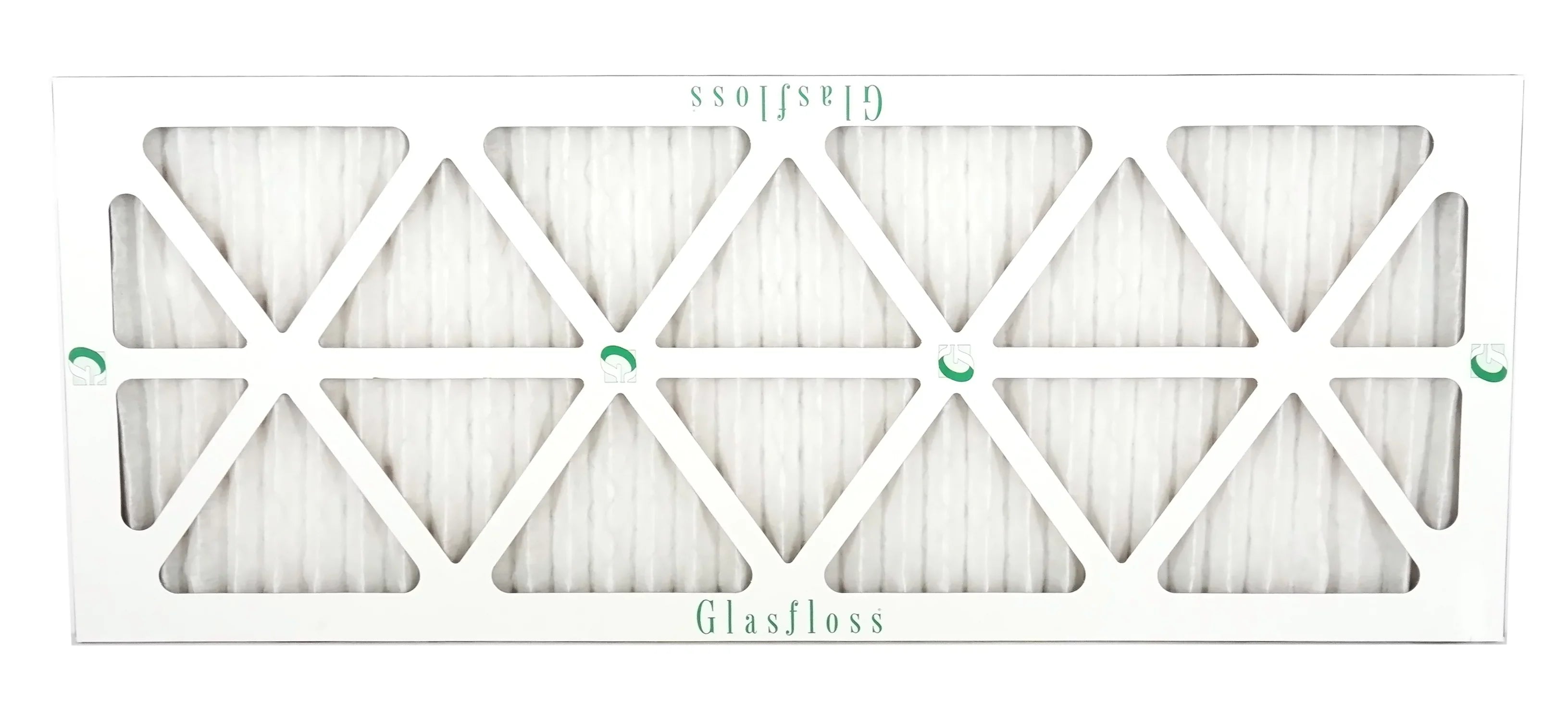 Glasfloss Air Filter 10x30x2 - 2" MERV 10 - (Pack of 6) - Pleated AC or HVAC Air Filter - Furnace Air Filter - Home or Office - Made In The USA. - Exclusive Design