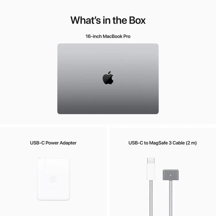 (CTO) Apple 16-in Pro: M2 Max 12- CPU 38- GPU 64GB 2TB Space Gray - Z17400188 (Jan 23)