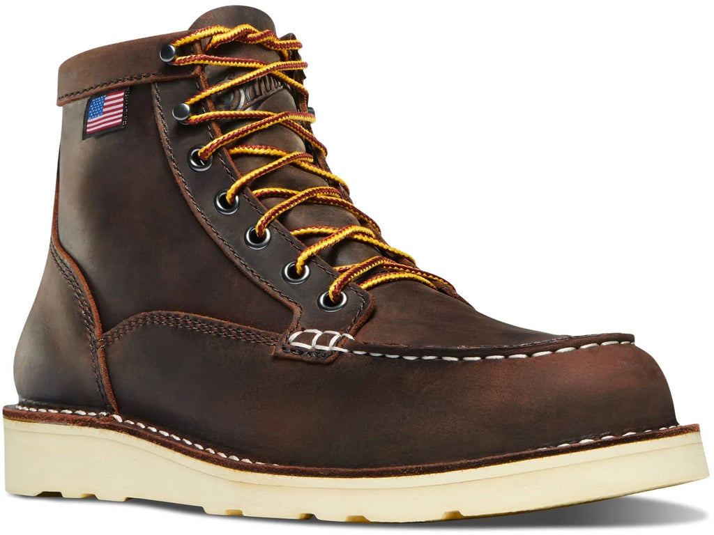 Danner Women's Bull Run Work Boot Steel Toe Brown 8 M US