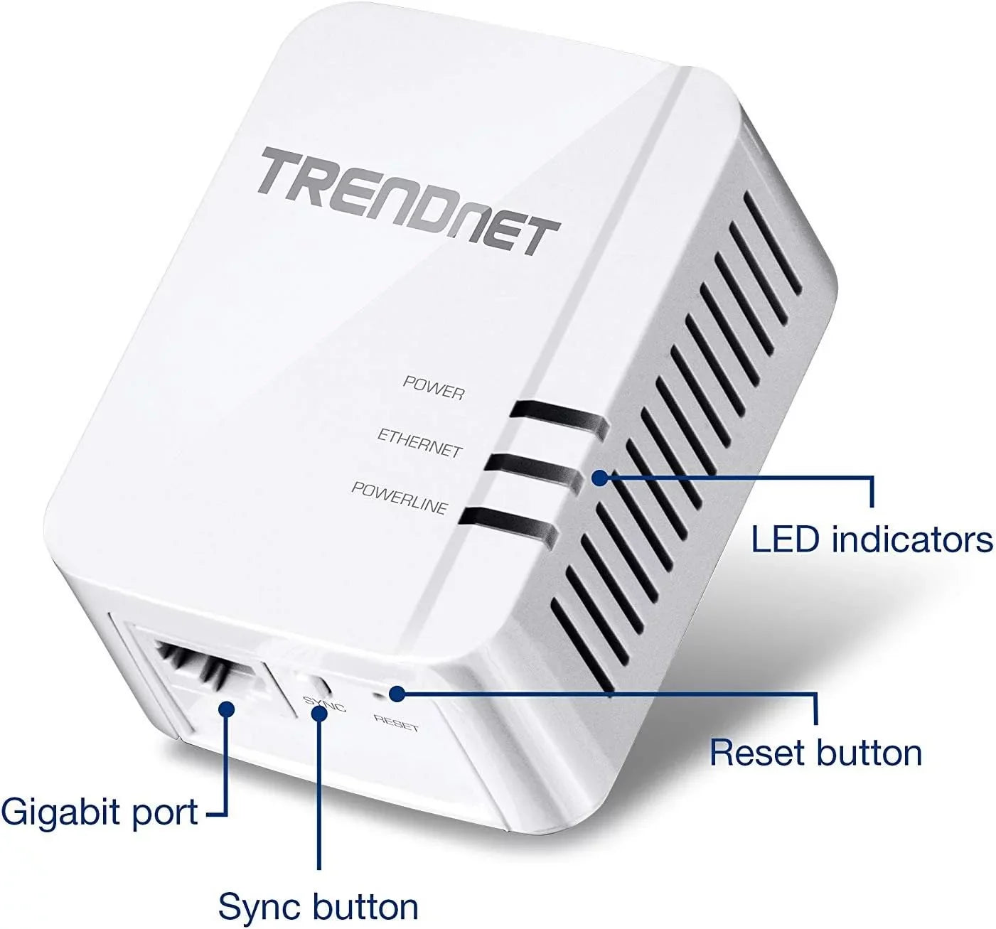 Stylish TRENDnet TPL-422E Powerline 1300 AV2 Adapter