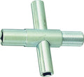 ProSource T1543L Sillcock Key 4-Way Fits 1/4 9/32 5/16 And 11/32 Inch Square Stems