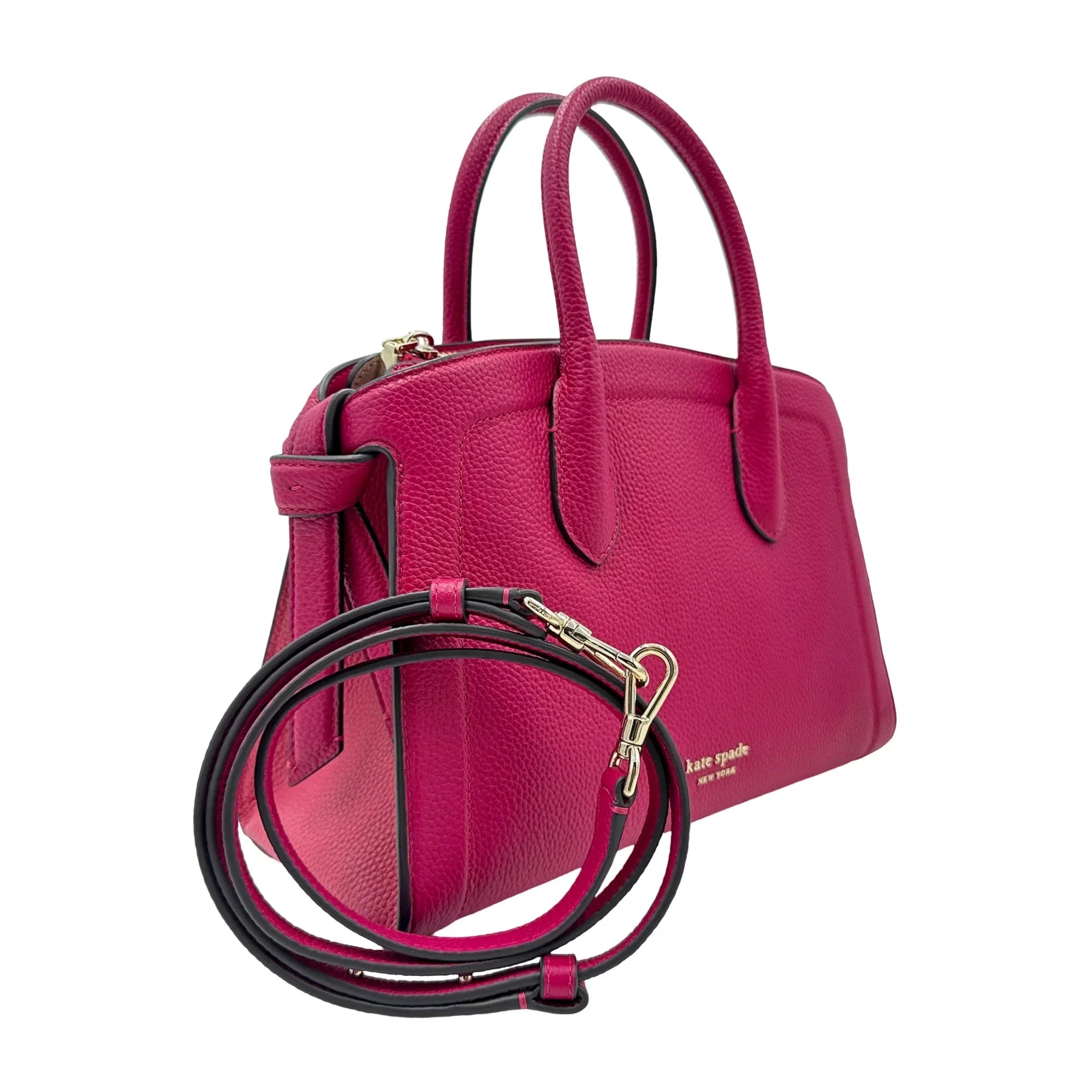 Kate Spade Knott Colorblocked Medium Zip Top Satchel - Renaissance Rose Multi - Exclusive Design