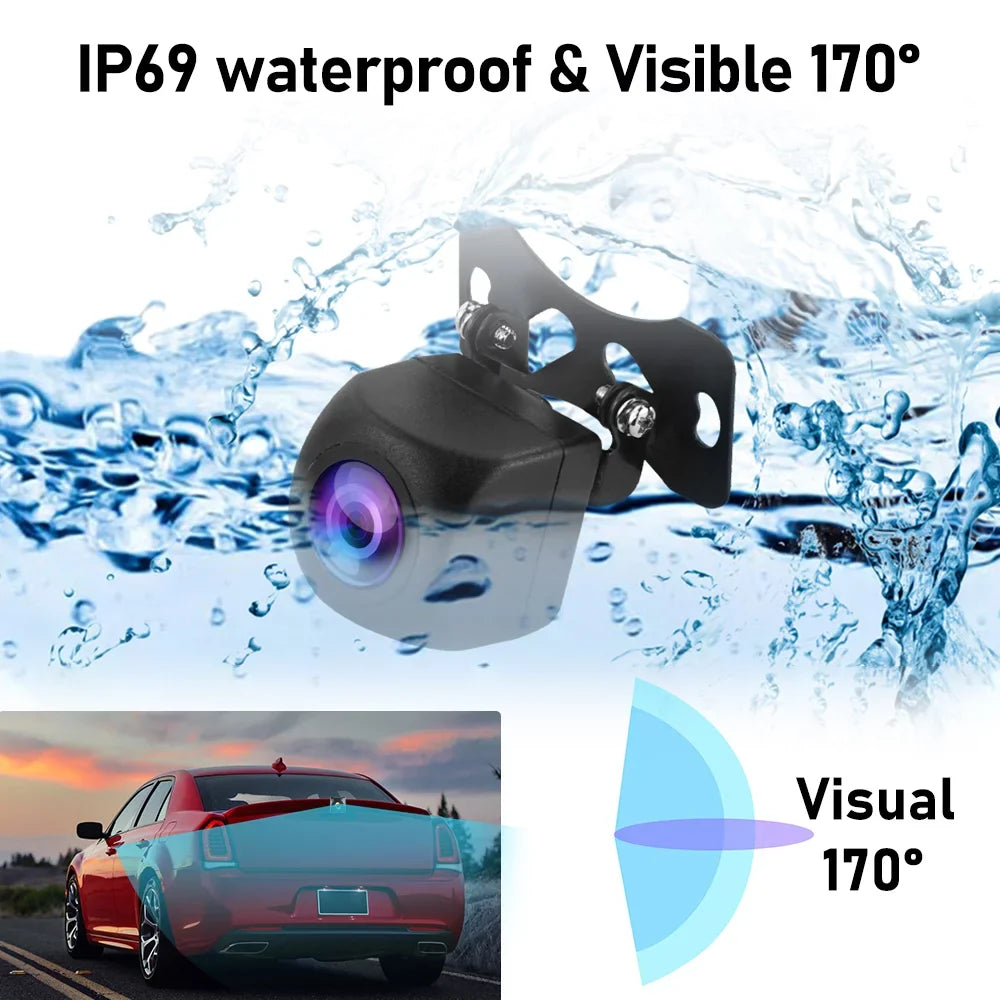 Wireless Backup Camera Kit with Stable Digital Signal, 4.3ââ Monitor& Rear View Camera Installation for Truck, Van, Camping Car, SUV Reverse automatic display