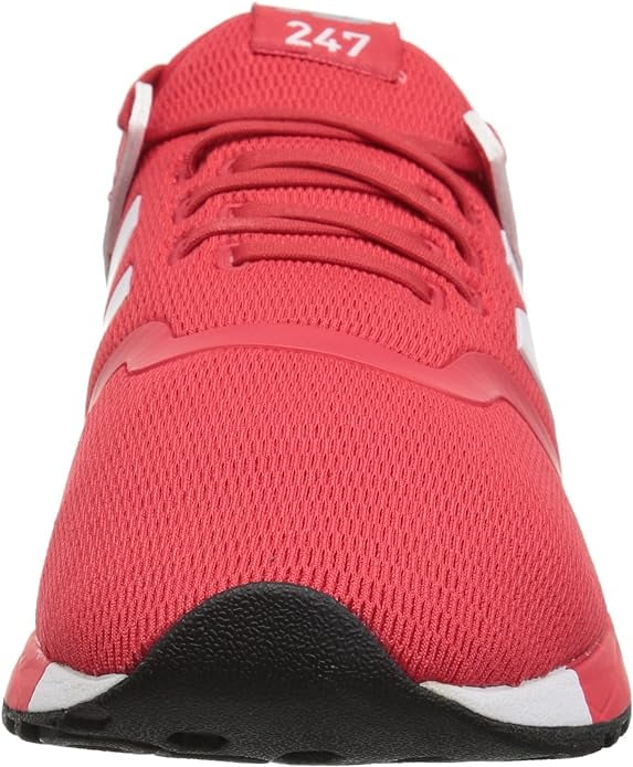 Stylish New Balance Mens 247 Decon V1 Sneakers, M9.5/W11, Red/White