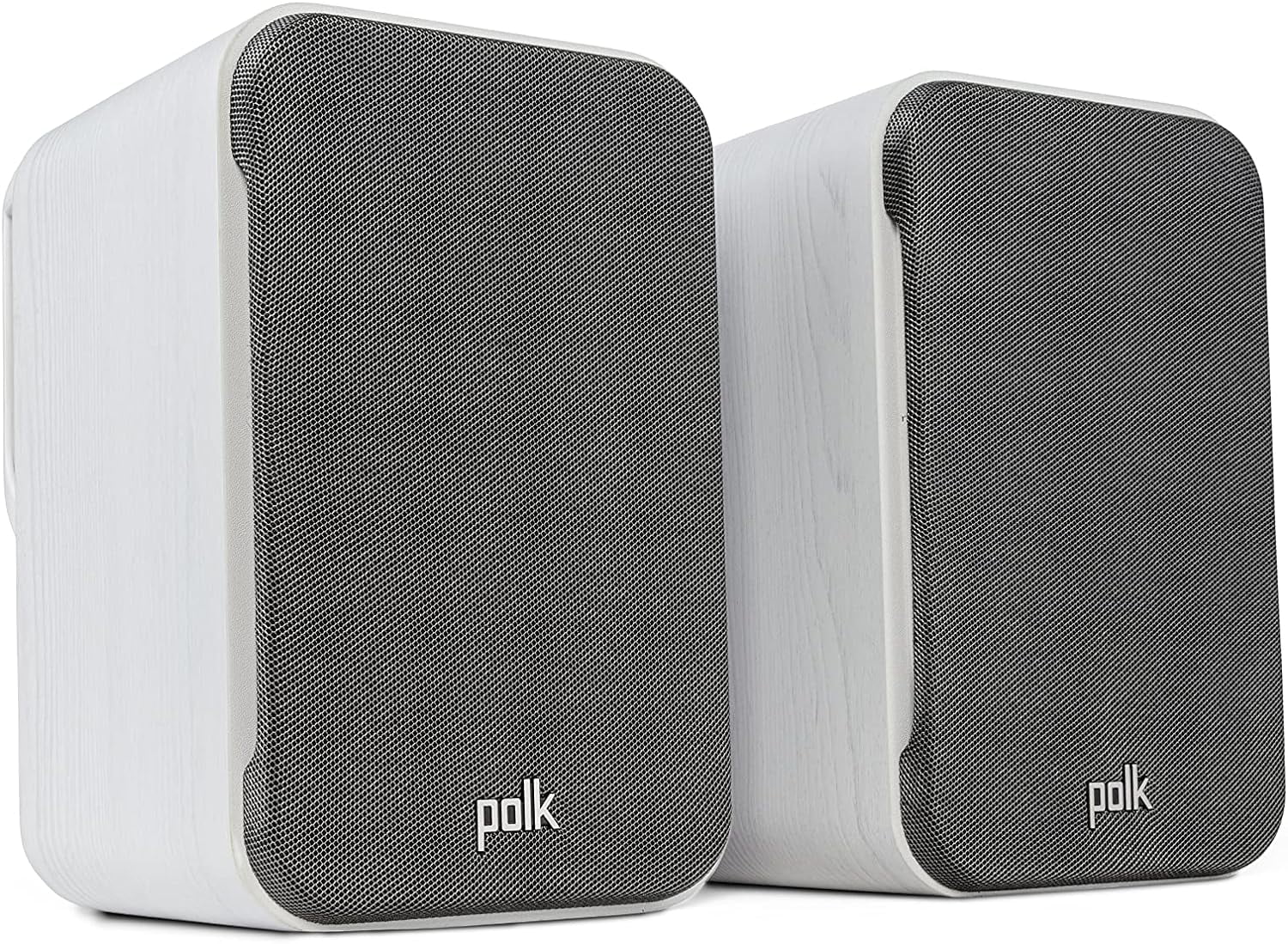 Stylish Polk Signature Elite ES10 - Hi-Fi Home Theater Satellite Surround Speakers (White)