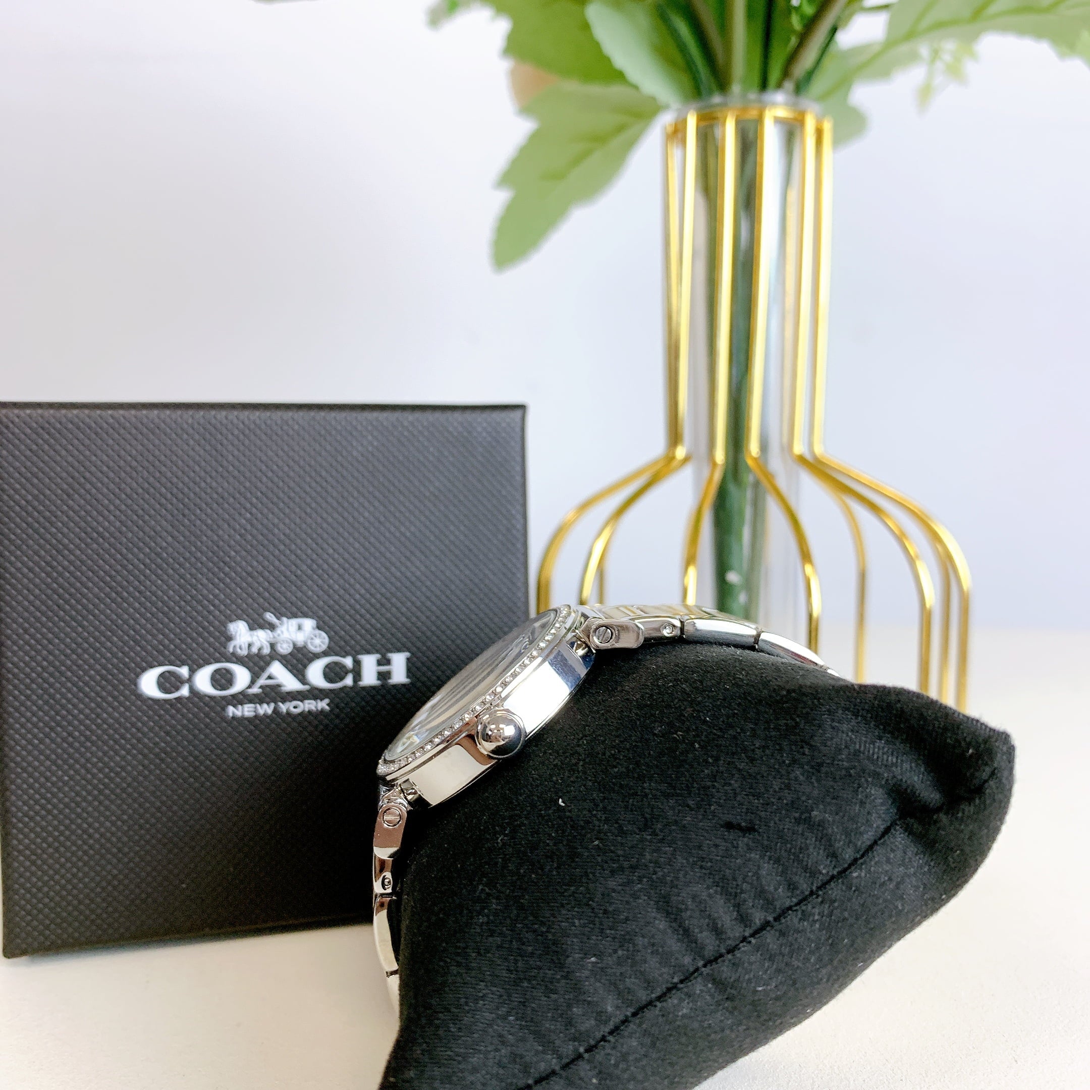 Stylish Coach 14503579 Madison Crystal Women's Watch