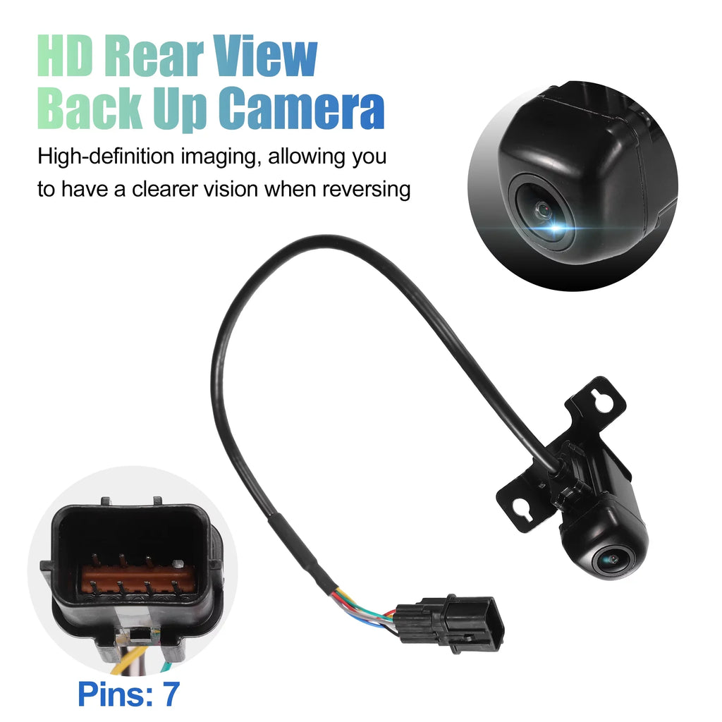 Stylish Unique Bargains Rear View Camera Back Up Camera Rear Park Assist Reverse Camera for Hyundai Santa Fe Sport 2017-2018