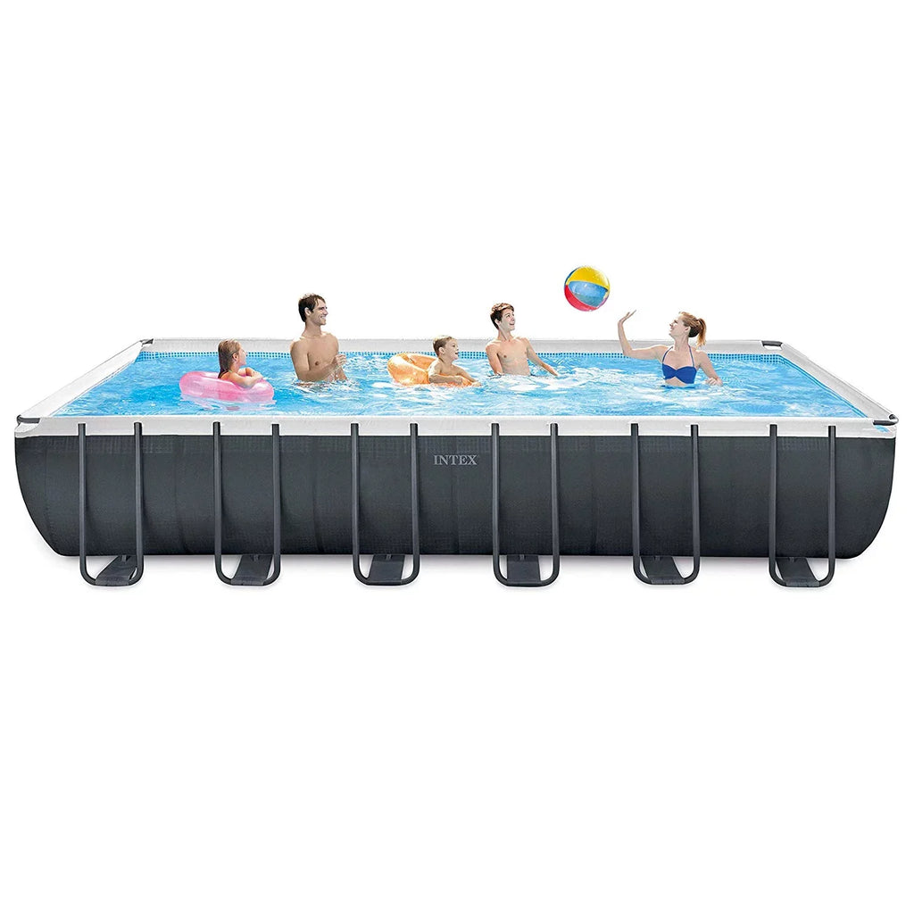 Stylish Intex 12 x 24 x 52" REC Ultra XTR Frame Pool Set