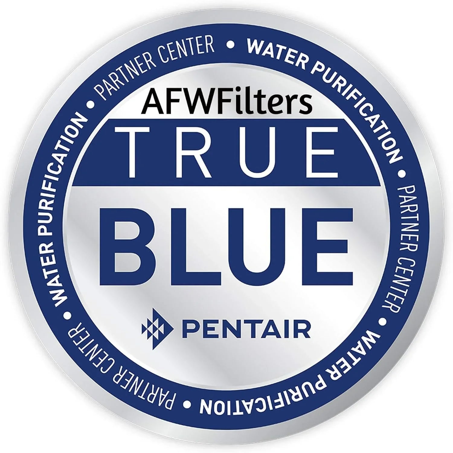 AFWFilters 2 cubic Foot 64k Whole Home Water Softener with High Capacity Resin, 1" Stainless Steel FNPT Connection, and Blue Tanks