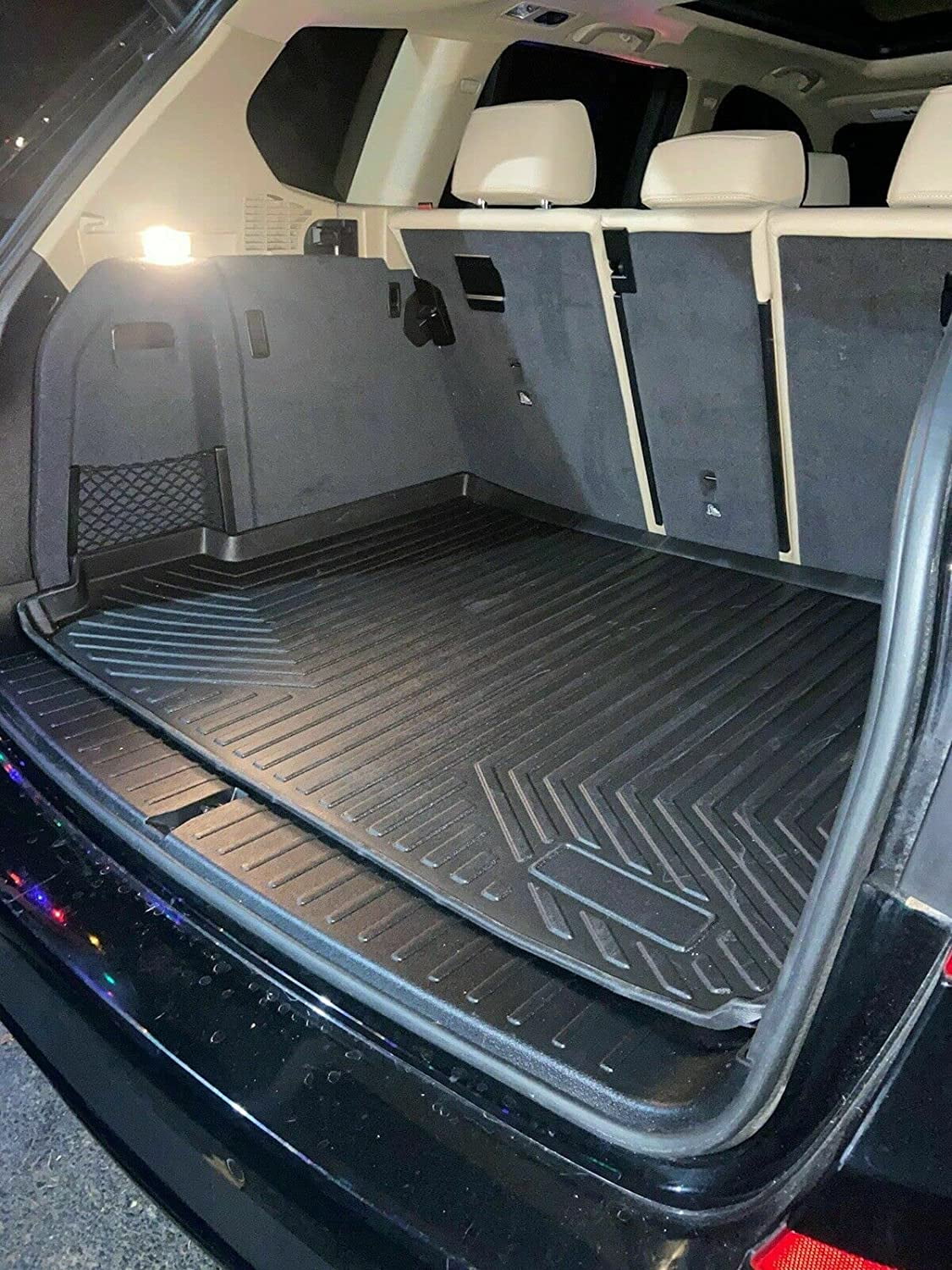 EACCESSORIES EA Cargo Liner â Trunk Mat for BMW X3 2011-2017 â Weather-Resistant Trunk Mats for Cars with Raised Lip â Non-Slip Car Trunk Mat Rubber â Easy to Install â Laser Pre-Cut Design