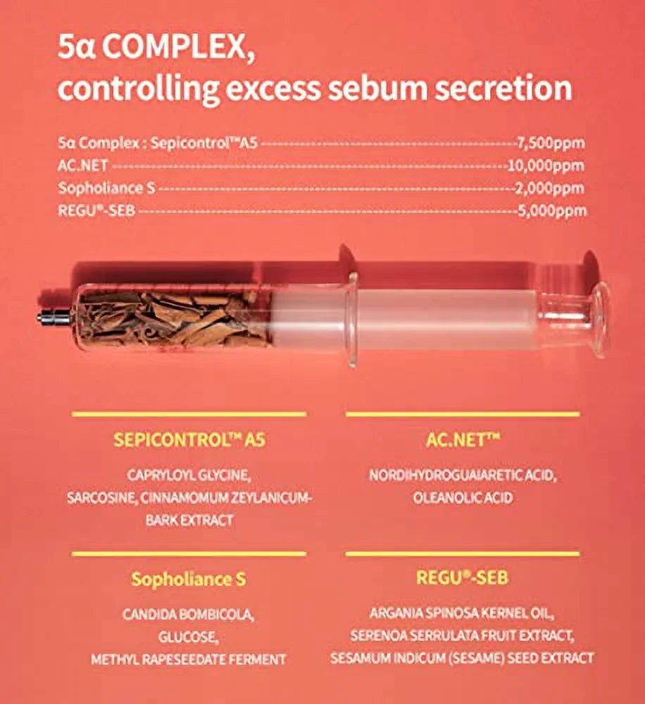 Dr.Ceuracle 5Î± Control Clearing Cream 50ml/1.69 oz - The lightweight Gel-Type Cream that Controlling Excess Sebum