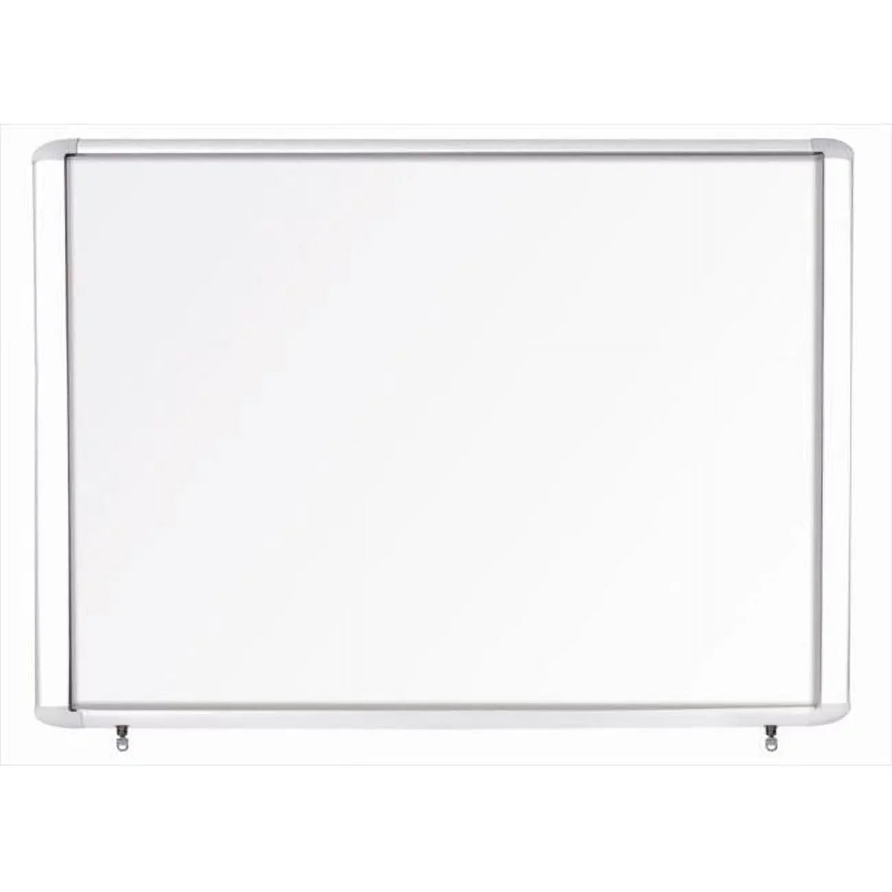 Stylish 30 x 26.5 in. Waterproof Outdoor Magnetic Dry Erase Enclosed Board, Holds 6 Letter Size Sheets