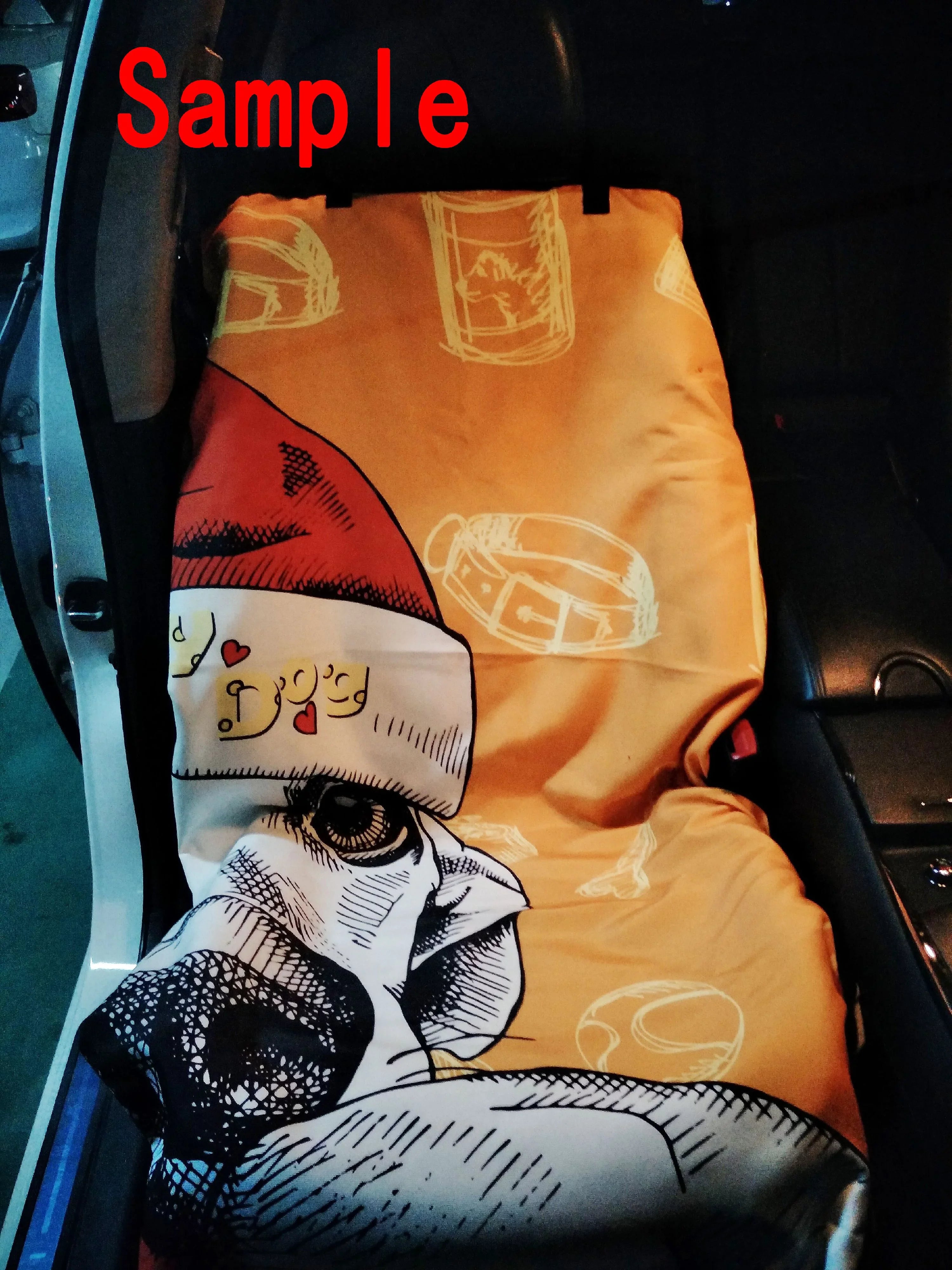 GCKG Flamingo in the Seashore Pet Car Seat Cover Dog Car Seat Mat Hammock Cargo Mat Trunk Mat For Cars Trucks and SUV 54x60 inches - Exclusive Design
