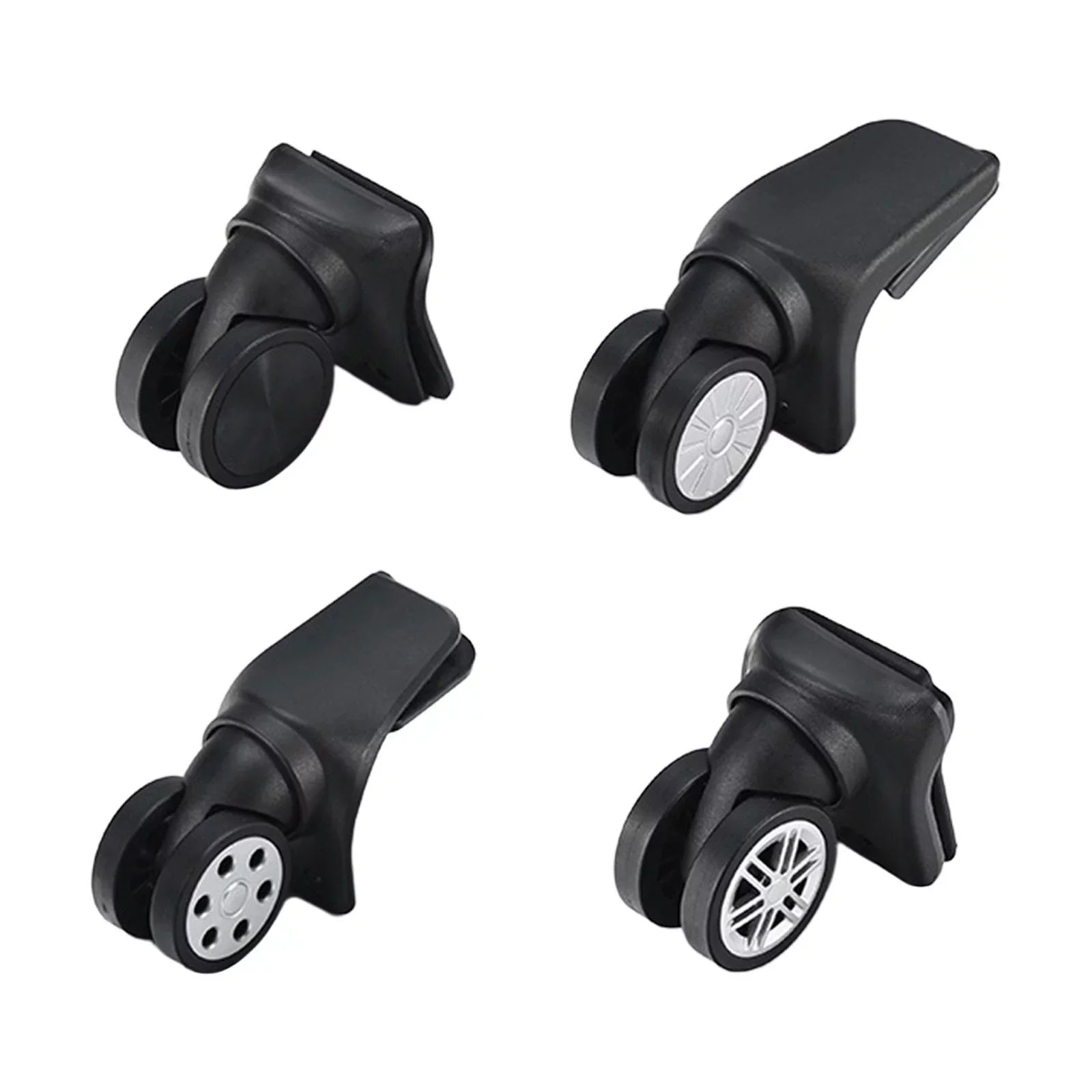4x Replacement Luggage Suitcase Wheels Durable for Luggage Trolley Case Bags - Exclusive Design
