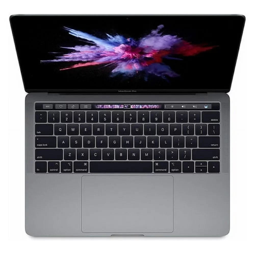 Stylish Pre-Owned Apple Pro Laptop i7 1.7GHz 16GB RAM 128GB SSD 13" Space Gray MUHN2LL/A (2019) - Refurbished - Good