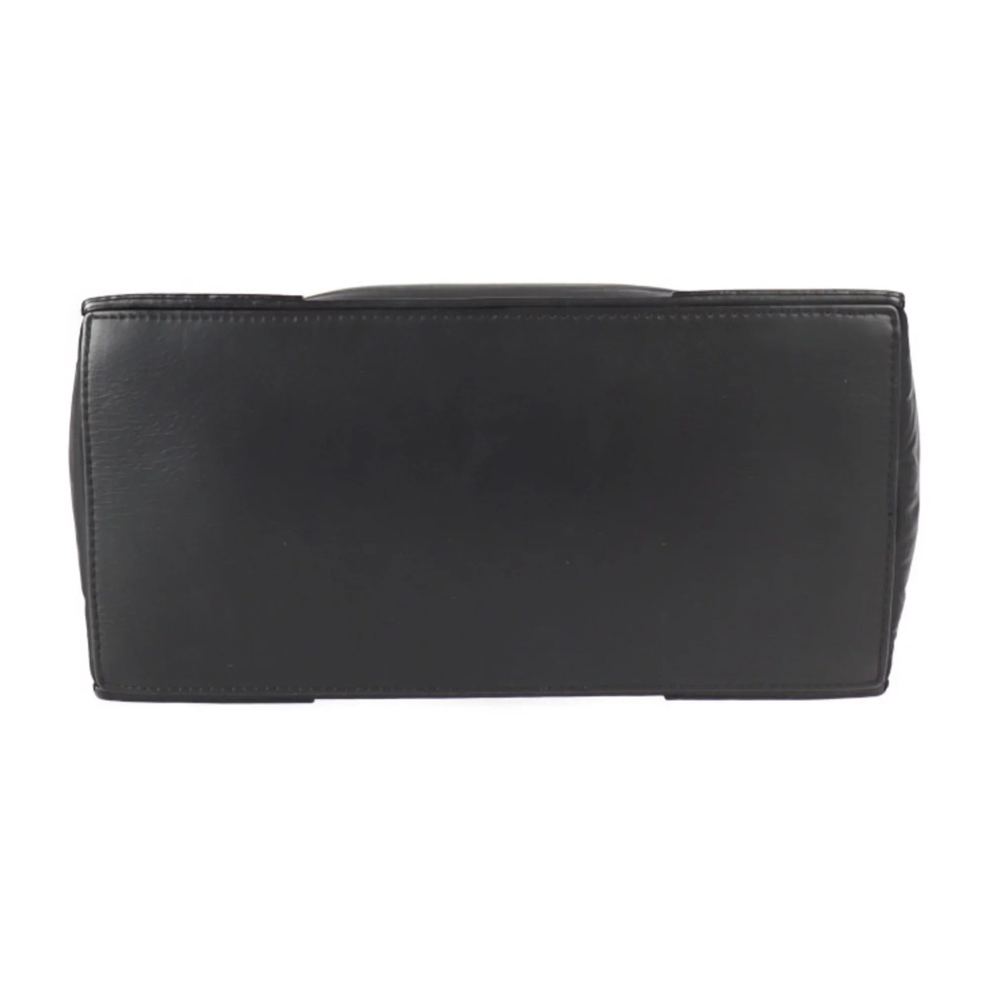 Stylish Pre-Owned BALENCIAGA Balenciaga Kabas S tote bag 363425 nylon leather black silver metal fittings (Good)