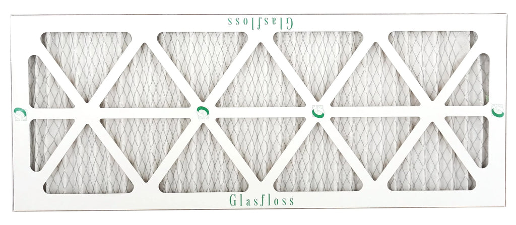 Glasfloss Air Filter 10x30x2 - 2" MERV 10 - (Pack of 6) - Pleated AC or HVAC Air Filter - Furnace Air Filter - Home or Office - Made In The USA. - Exclusive Design