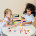 Little Girls Makeup Kit - Unicorn Real Washable Makeup Box with Palettes - Exclusive Design