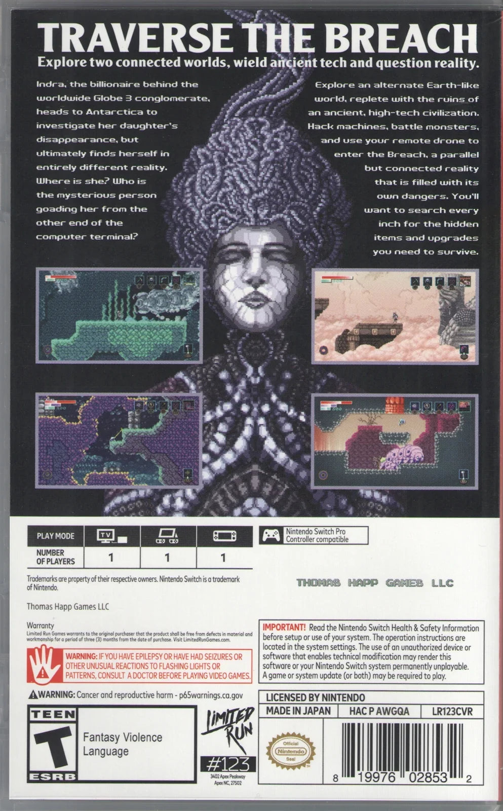Axiom Verge 2 (Limited Run Games) - Exclusive Design