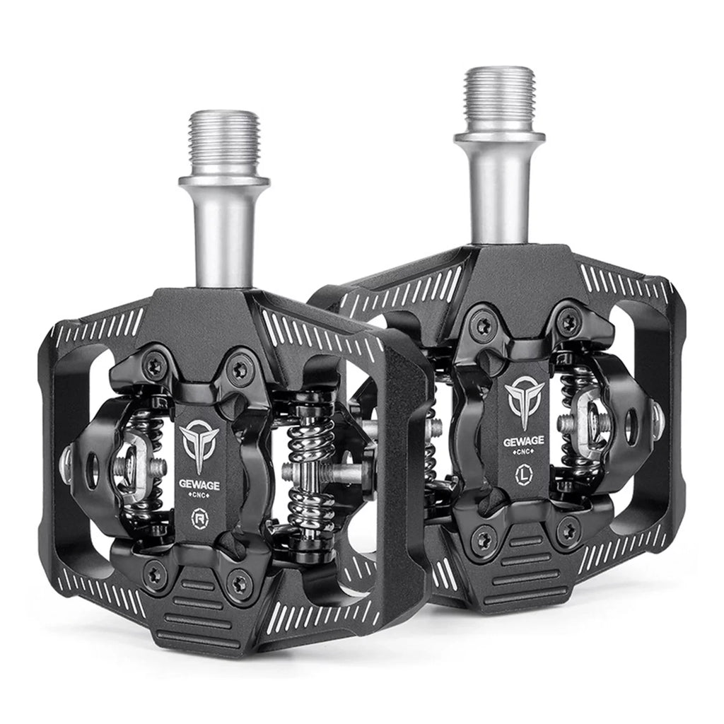 Efficient Double Sided Clip Pedals MTB Pedals with Cleats for Optimal Transfer