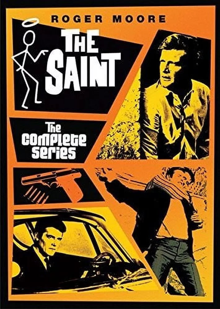 Stylish The Saint: The Complete Series (DVD), Timeless Media, Action & Adventure