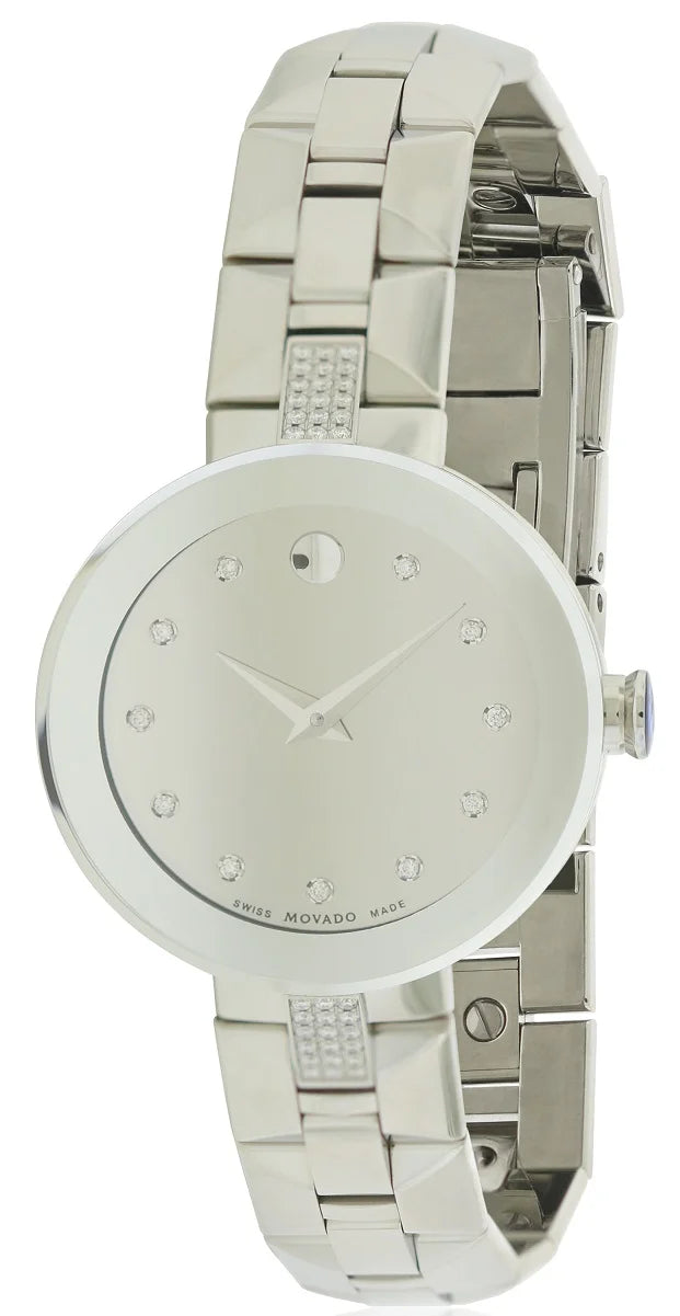 Movado Sapphire Ladies Watch 0606815