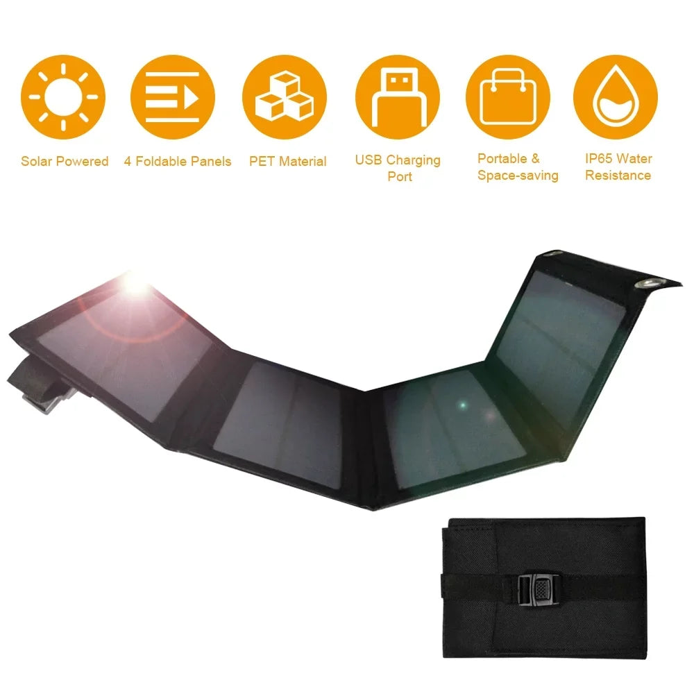 Spirastell Solar Panel,5v 20w Usb P-ower ank With Cell Bendable Ip65 Water Resistance P-ower ank With 4 P-owered Cell Bendable With 4 Solar Ip65 Water Resistance Bendable Ip65 Water Outdoors Koeb - Exclusive Design
