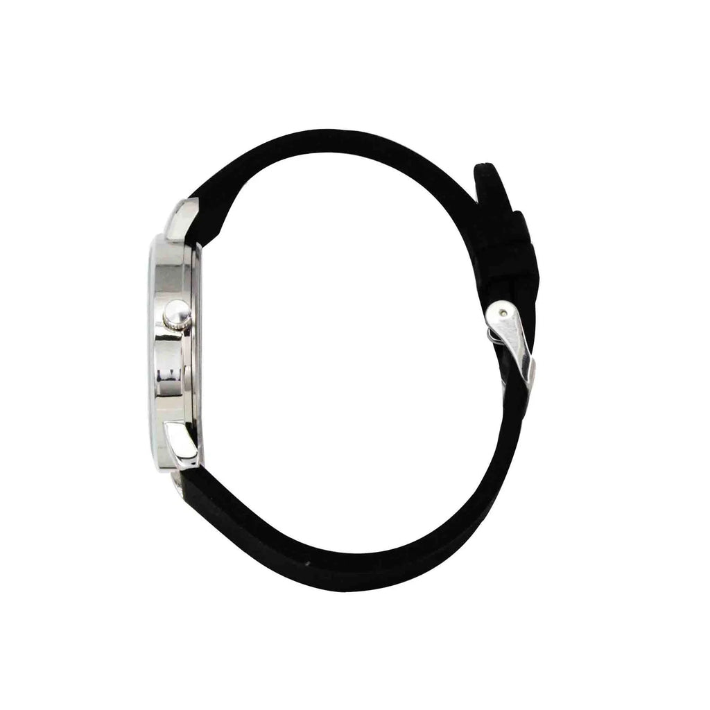 Stylish Watch for Nurse, Medical Professionals and Students â With Second Hand, Easy Read Dial - Hour & Second Arabic Time Indicator, and Silicone Band with Various Colour choice, Nurse Watch- Black