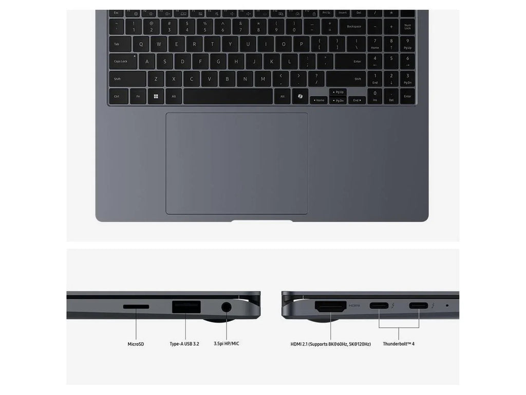 Samsung Galaxy Book4 Ultra NP964XGL-XG1US 16" Touchscreen Notebook - 3K - Ultra 7 155H - Evo Platform - 32 GB - 1 TB SSD - Moonstone Gray