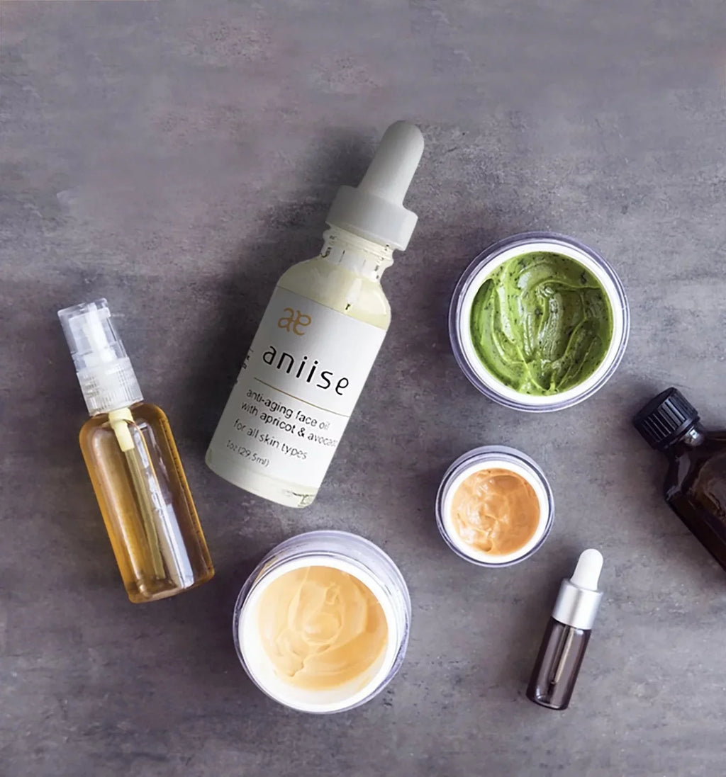 ANIISE Anti &ndash; Aging Face Oil with Apricot and Avocado, For All Skin Types - Made in USA &ndash; 1 oz
