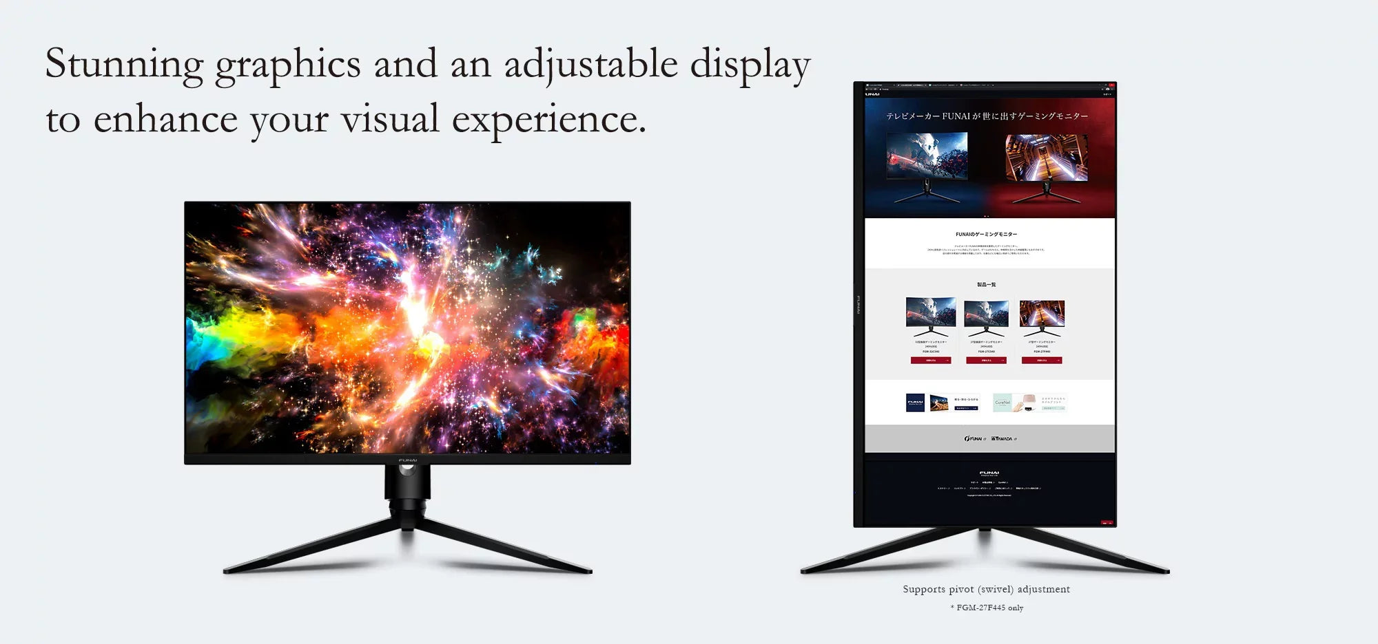 Funai 27" FHD 240Hz, 1ms, HDR, VA, AMD FreeSyncâ¢ Premium Enabled Gaming Monitor (FGM-27F445)