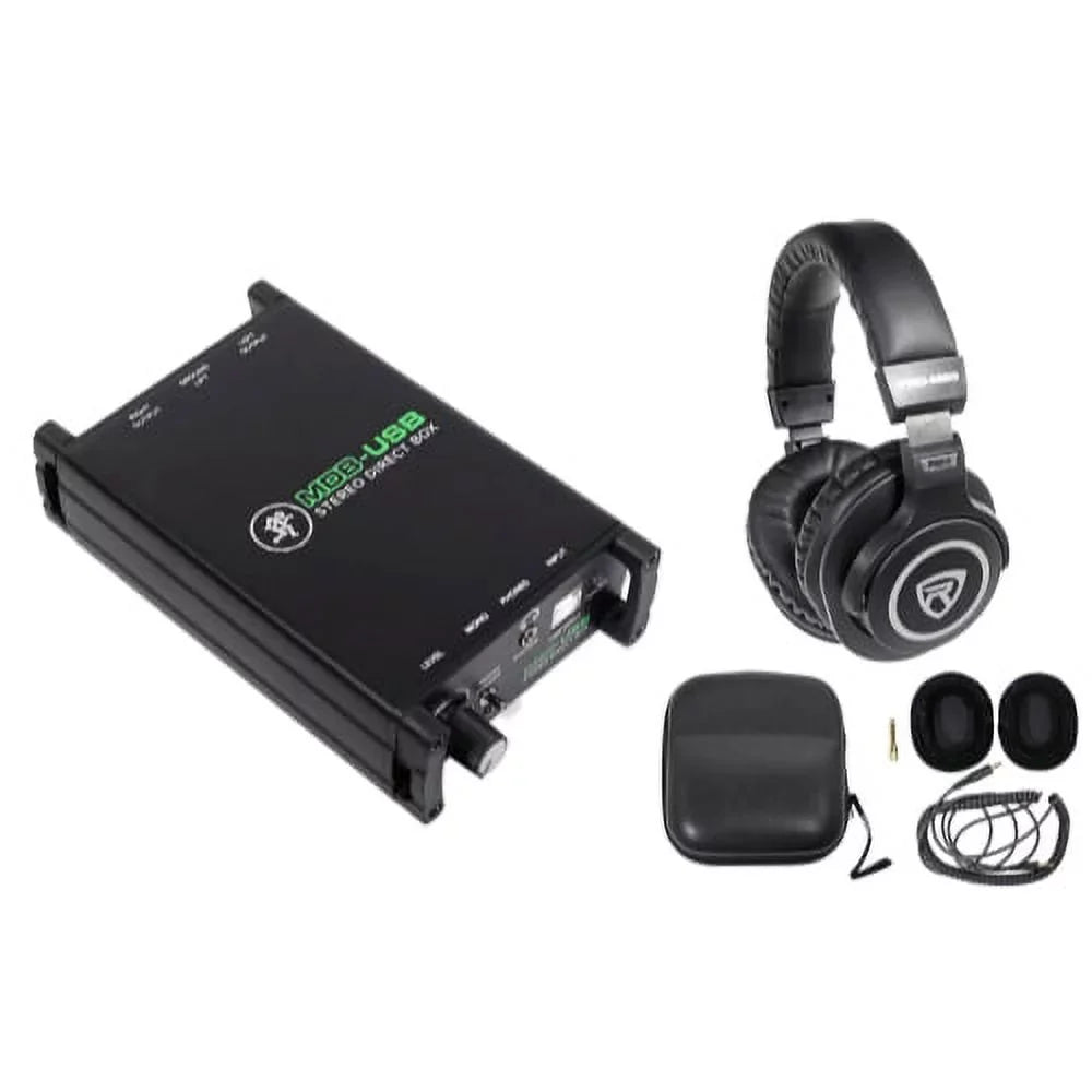 Mackie MDB-USB Stereo USB Direct Box DI Box For PC + Headphones