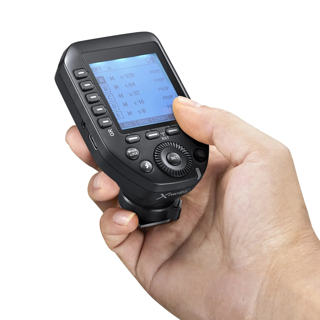 Godox XPROII-L 2.4G Wireless Flash Trigger TTL Autoflash 18000s HSS Large LCD Screen 32 Channels 16 Groups Replacement for Leica Cameras - Exclusive Design