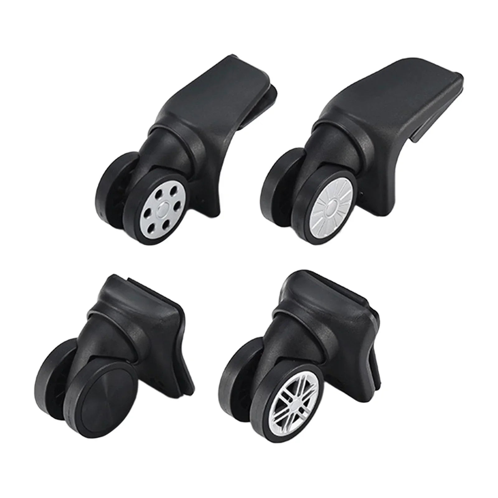 4x Replacement Luggage Suitcase Wheels Durable for Luggage Trolley Case Bags - Exclusive Design