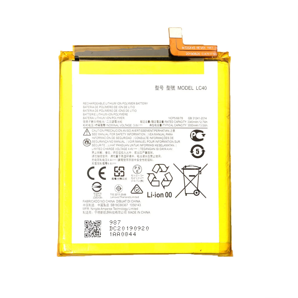 Replacement Battery LC40 For Sprint Motorola Moto E 2020 Tool - Exclusive Design
