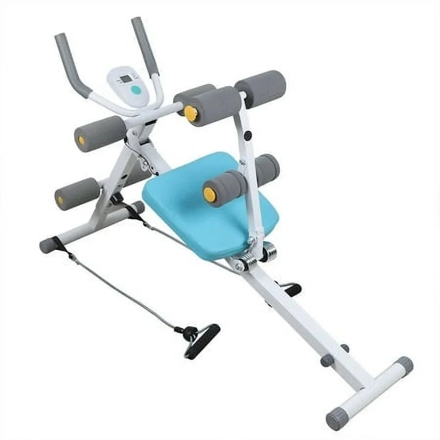 Ab Abdominal Exercise Machine Cruncher Trainer Body Shaper Gym Equipment 2 IN 1