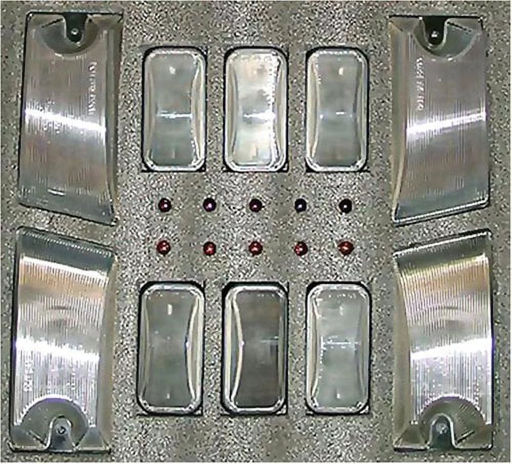 Recon 264160Bk Smoked Cab Roof Lamps 2002 2006 Hummer H2 / Am General (10 Piece