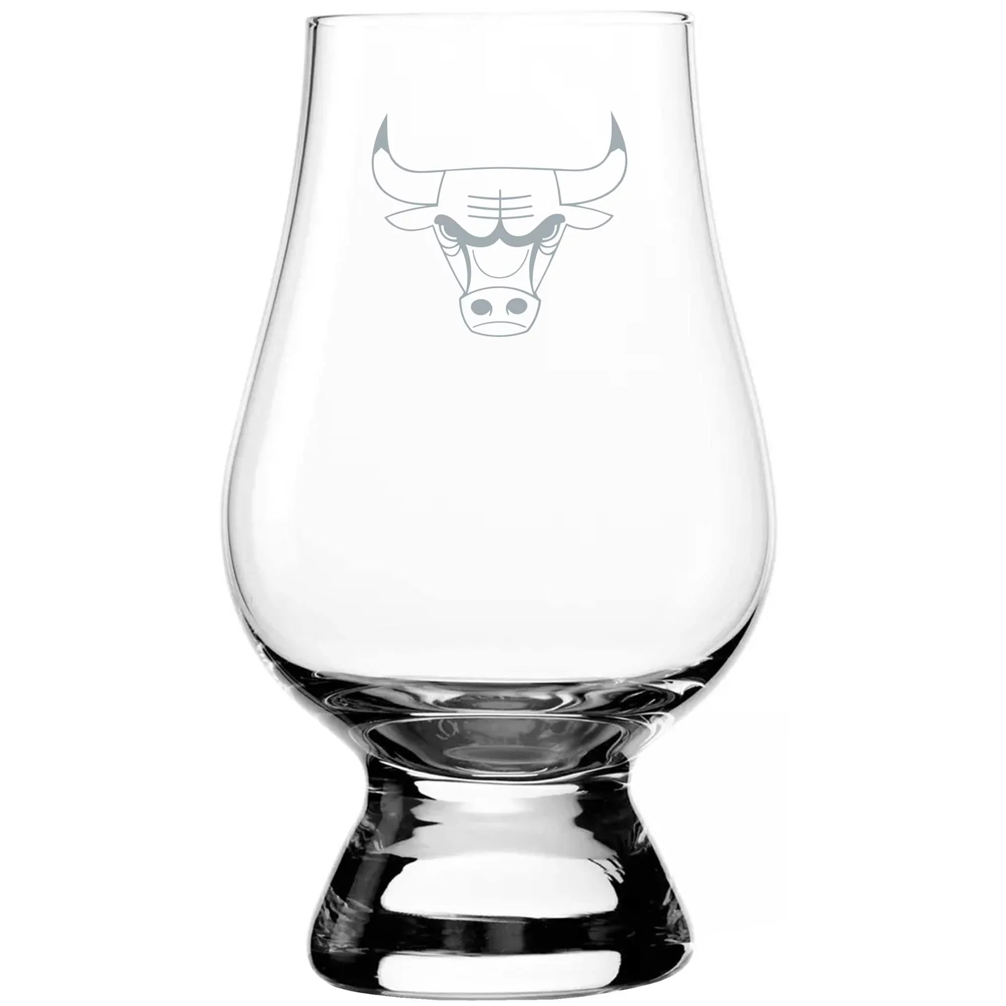 Chicago Bulls 6oz. Whiskey Glass - Exclusive Design