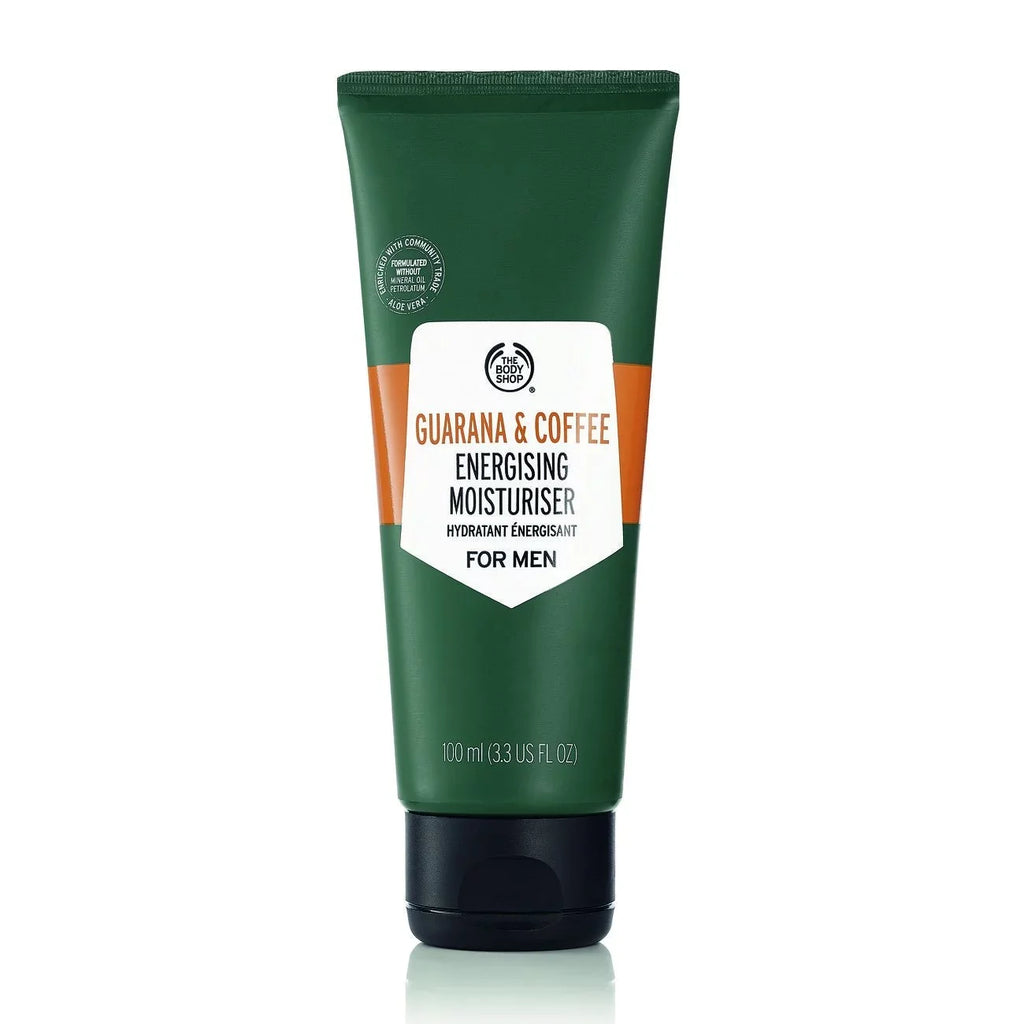 The Body Shop Guarana And Coffee Energizing Moisturizer For Men, 3.3 Fl Oz - Exclusive Design