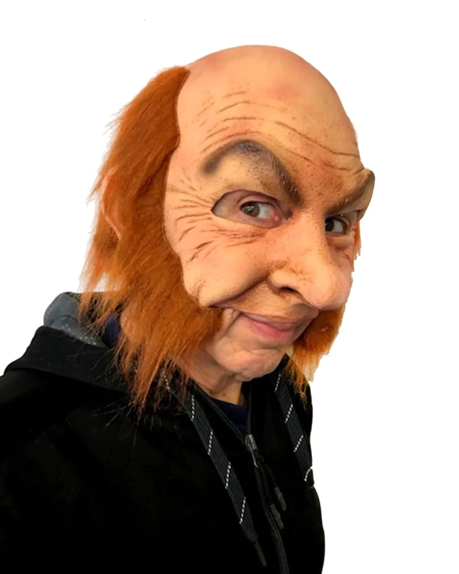 Stylish Leprechaun Half Mask w/ Hair