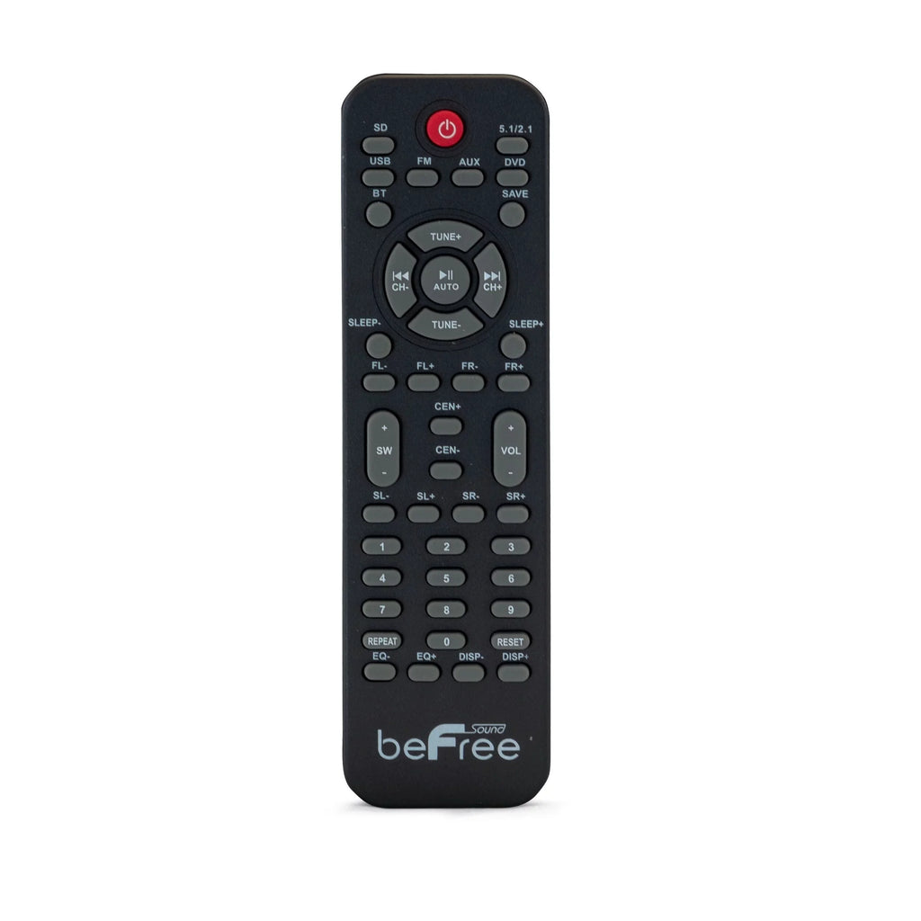 beFree Sound 5.1 CA Surround Sound Bluetooth Speaker System w/ Remote - Exclusive Design