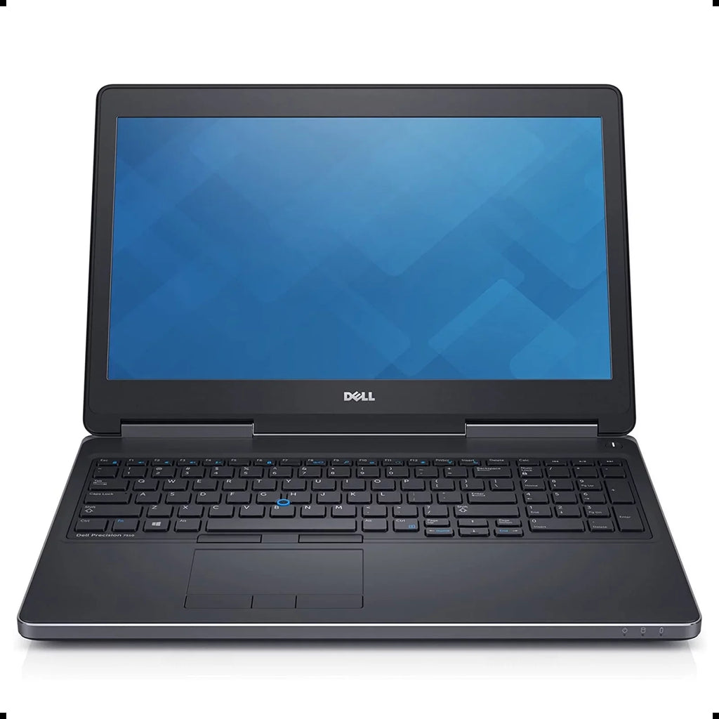 Refurbished Grade A Precision 7510 15.6" Business Laptop, i7-6920HQ 2.9GHZ, 8G DDR4, 500 SSD, MDP, HDMI, Windows 10 Pro 64 Bit-Multi-Language(EN/ES/FR)