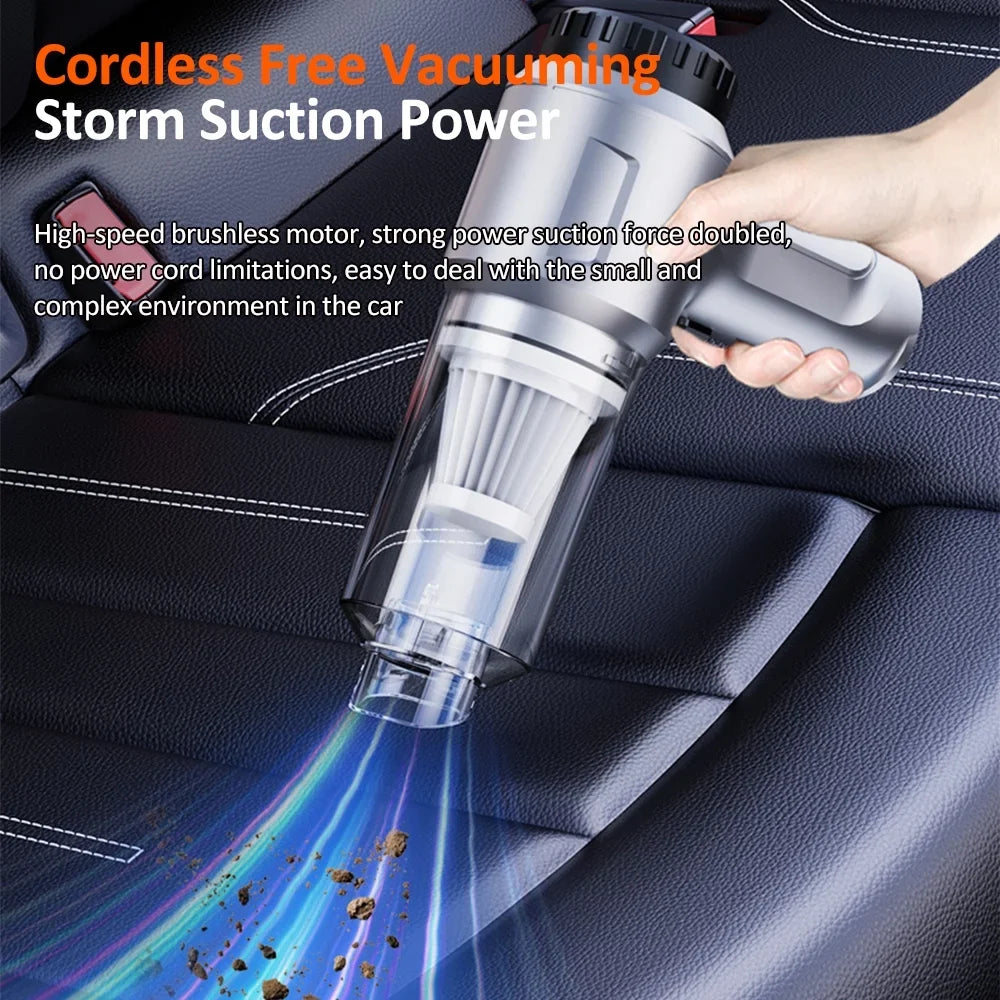 Carevas Vacuum cleaners,Motor Car And Car Suction Motor 4 In 1 Handheld Car Cleaner Car AndIn 1 Wireless 1 Wireless Handheld AndHair Wireless Handheld Car Suction Motor Car - Exclusive Design