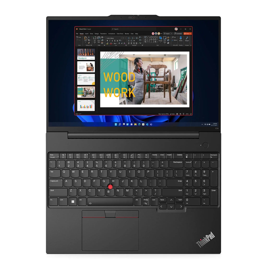ThinkPad 16" Touchscreen Laptop, i5 i5-1335U, 512GB SSD, Windows 11 Pro, 21JN005DUS - Exclusive Design